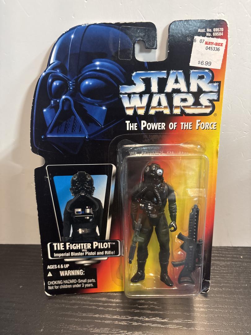 TIE Fighter Pilot Star Wars The Power of the Force Kenner 1995