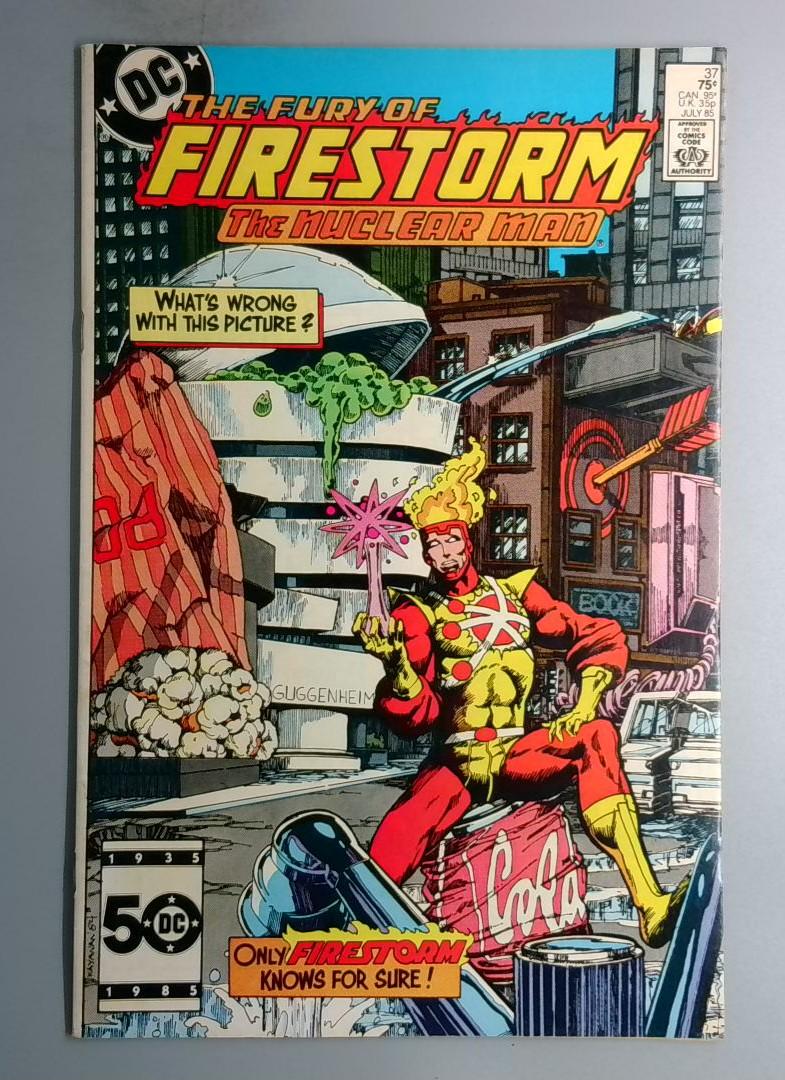 Fury of Firestorm #37 Direct Edition DC 1985