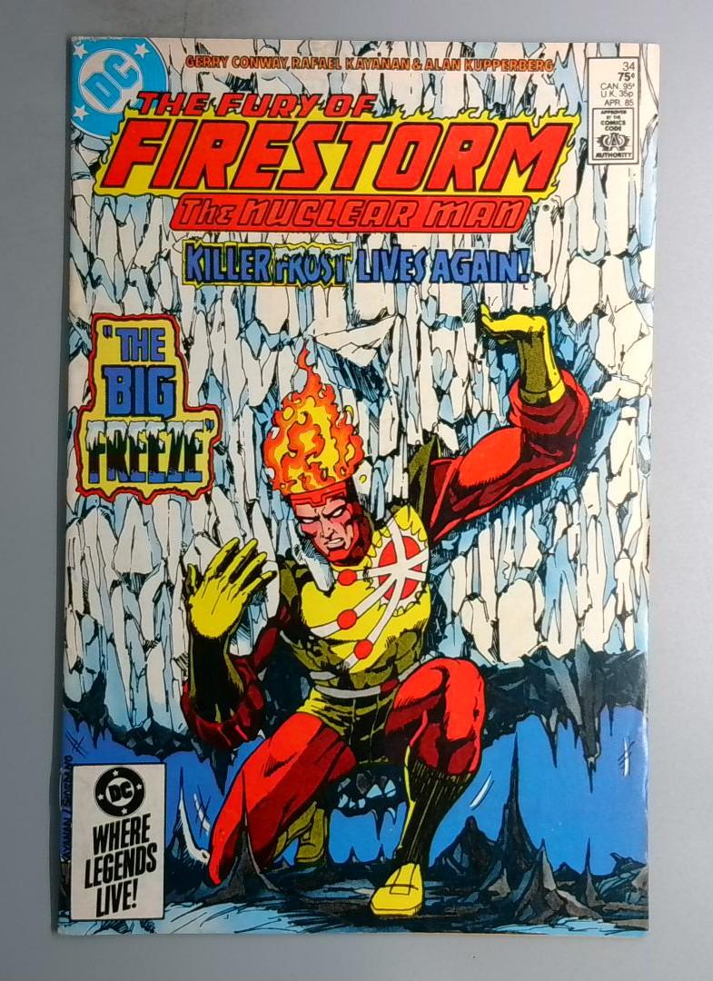 Fury of Firestorm #34 VF DC 1985