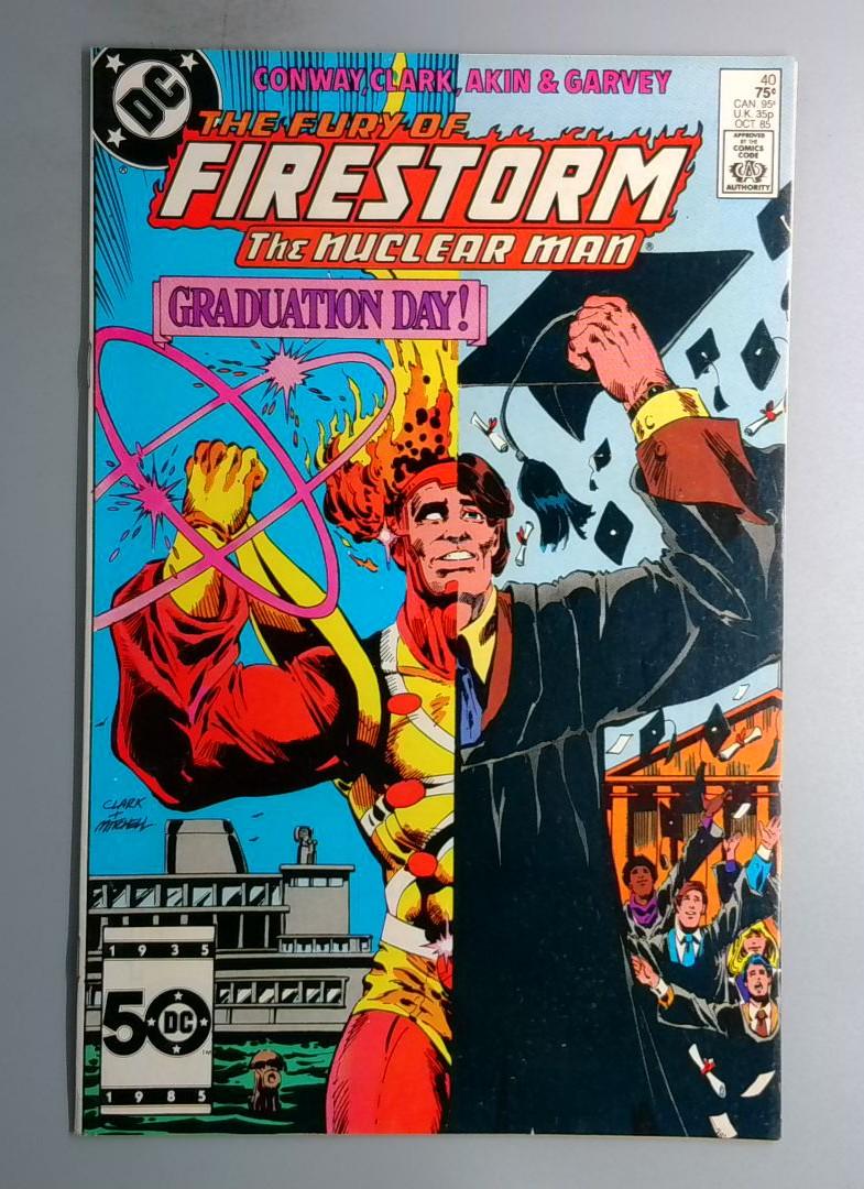 Fury of Firestorm #40 VF DC 1985