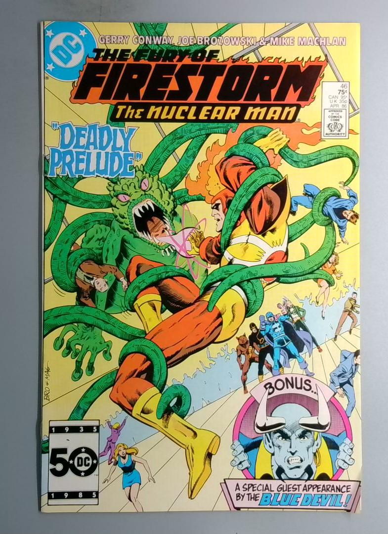 Fury of Firestorm #46 Direct Edition DC 1986
