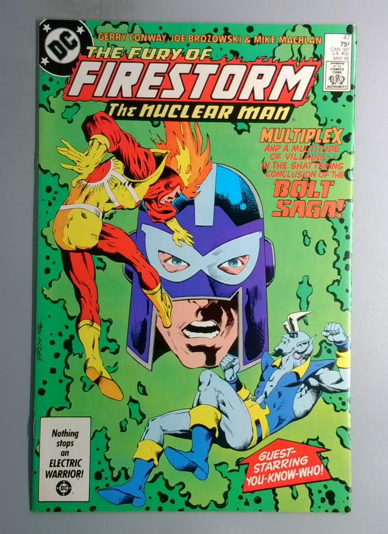Fury of Firestorm #47 VF+DC 1986