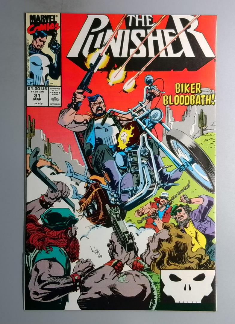 Punisher #31 NM- Marvel 1990