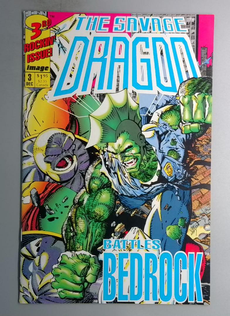 Savage Dragon #3 Bedrock and Inferno Image 1992