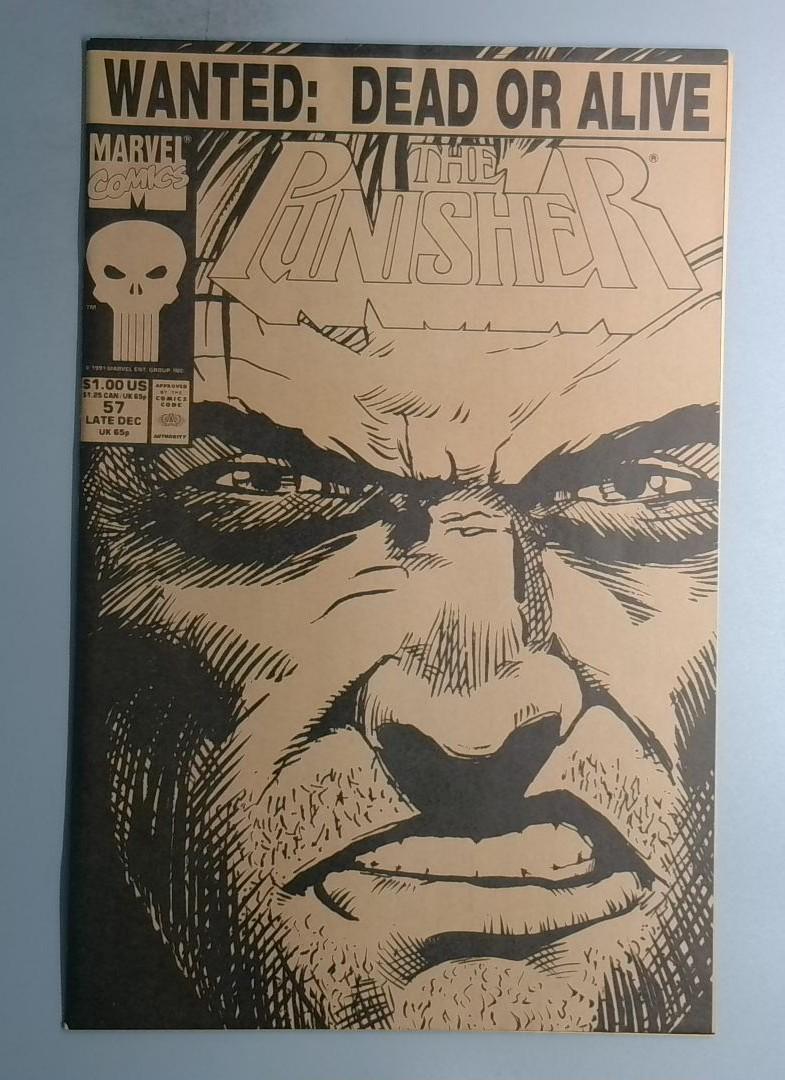 Punisher #57 NM Double Cover Direct Edition Marvel 1991