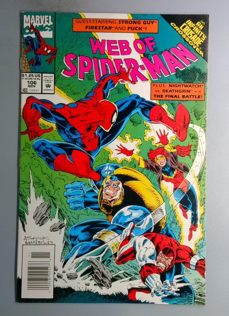 Web of Spider-Man #106 NM Newsstand Edition Marvel 1993