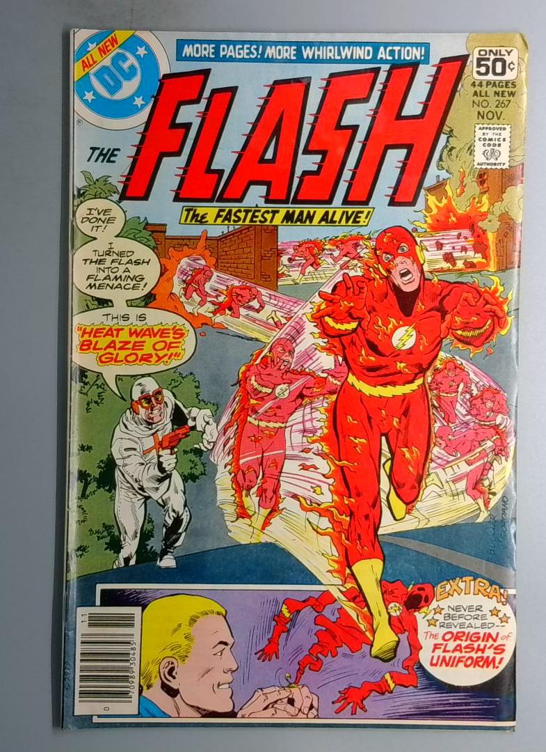 The Flash #267 Origin of Flashs Costume DC 1978