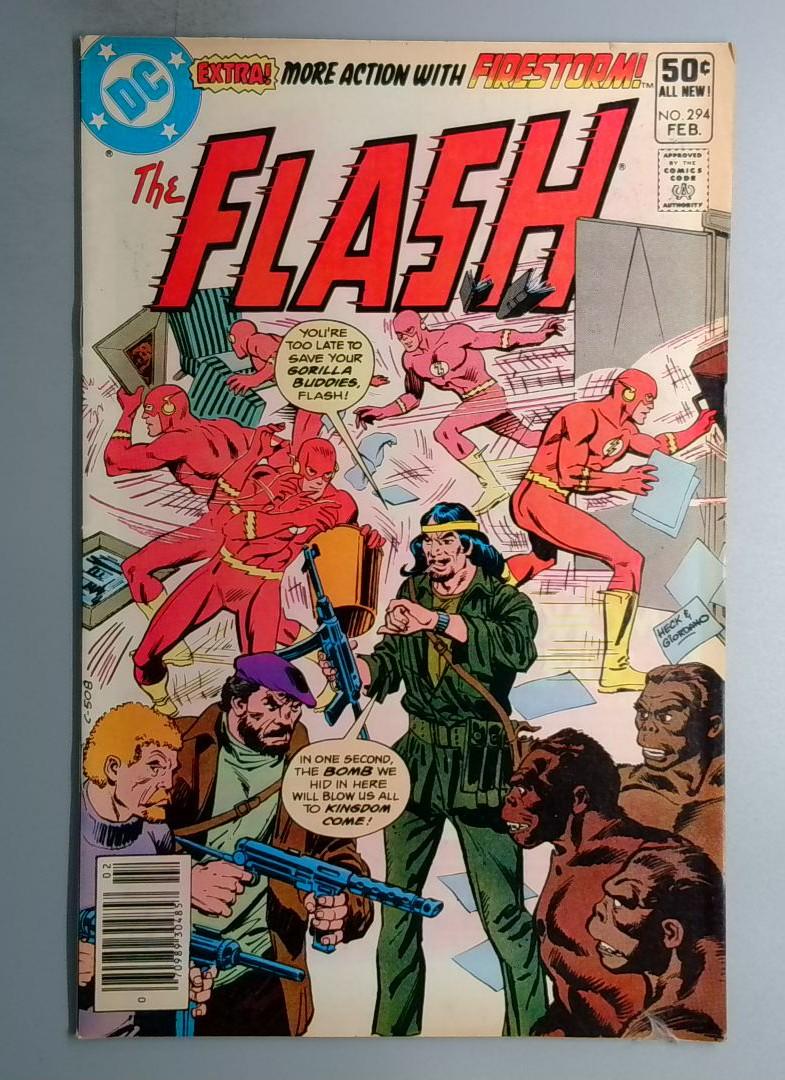 The Flash #294 Newsstand Edition DC 1981