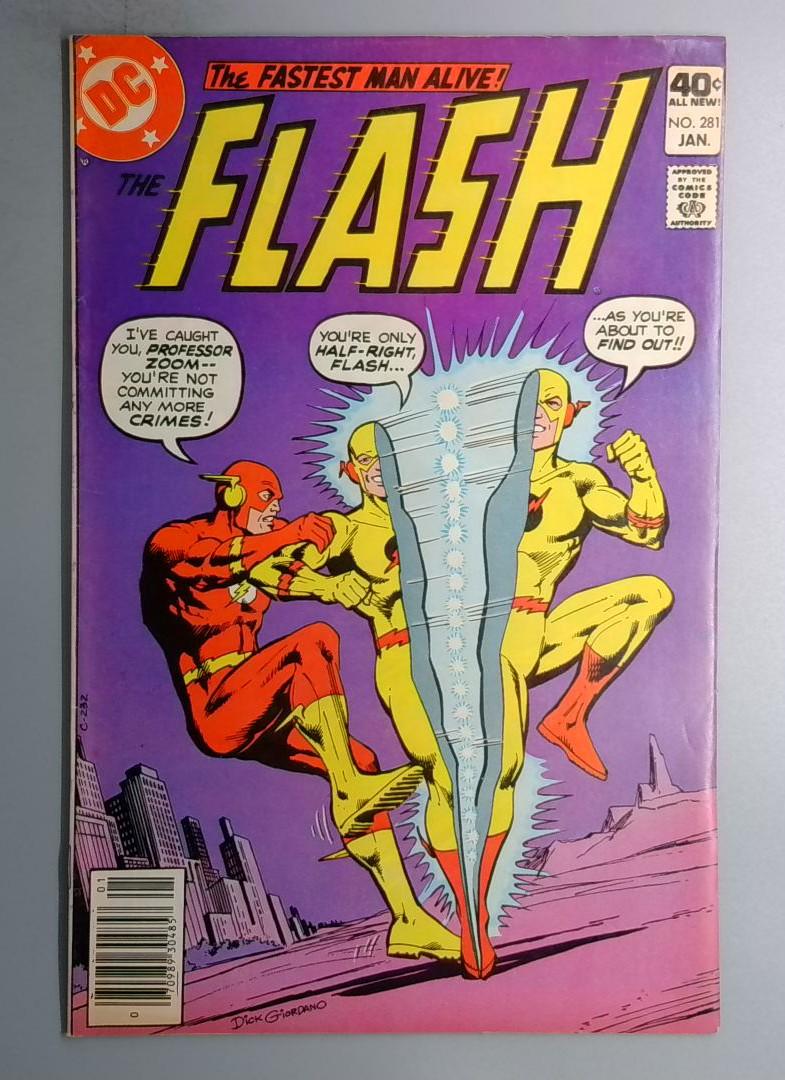 The Flash #281 back piece missing DC Comics 1980