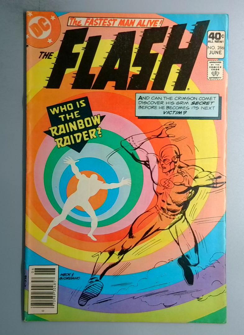 The Flash #286 1st Rainbow Rider, DC Comics June 1980
