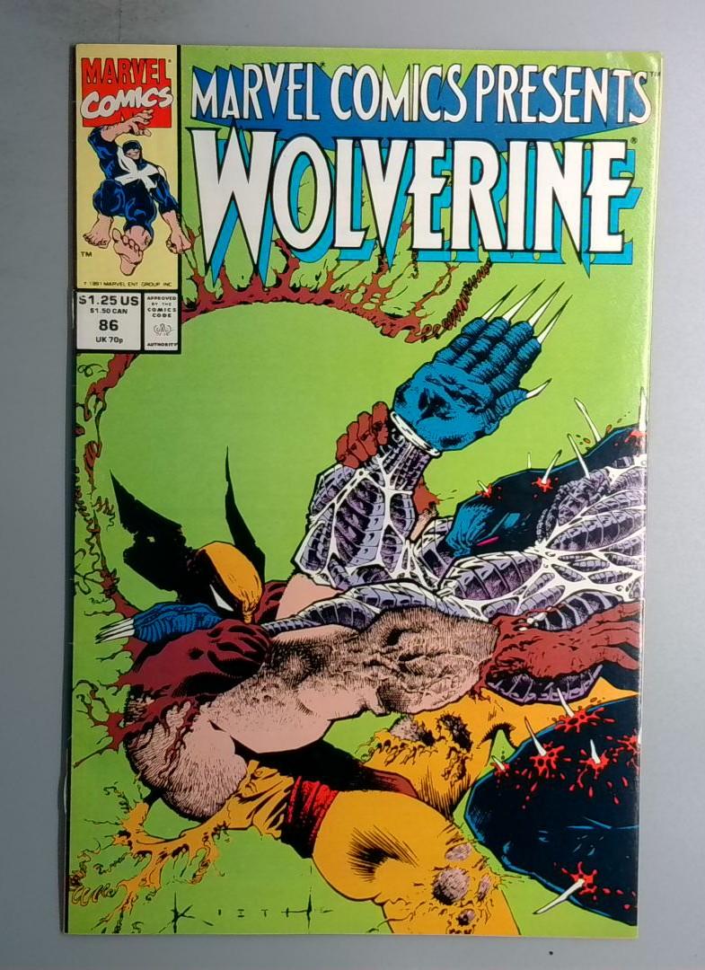 Marvel Comics Presents #86 1st Full Appearance of Cyber Marvel 1991