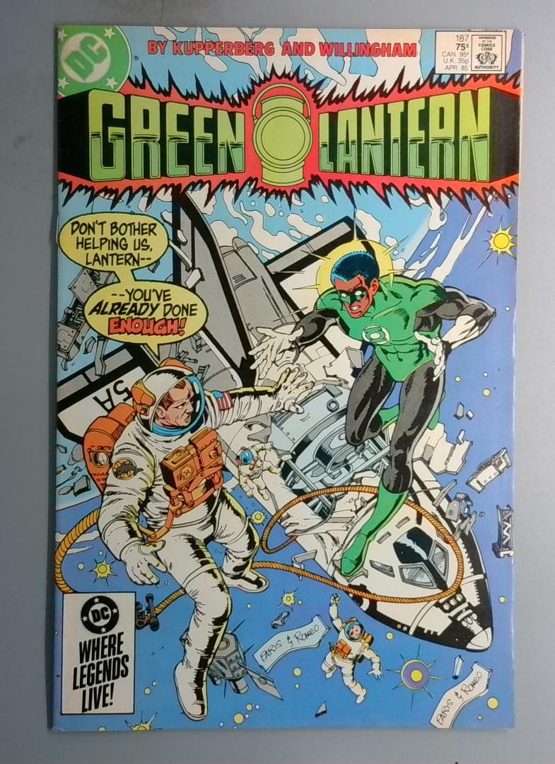Green Lantern #187 Jon Stewart DC 1985