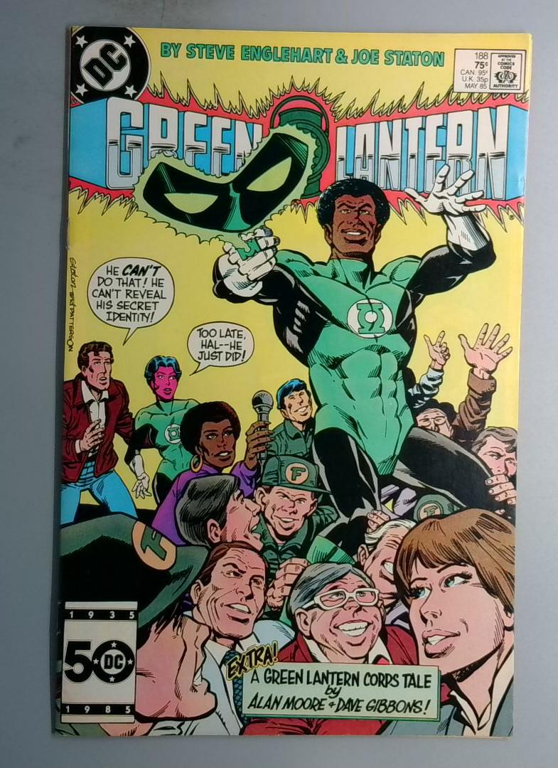 Green Lantern #188 1st Appearance of Mogo Direct Edition DC 1985