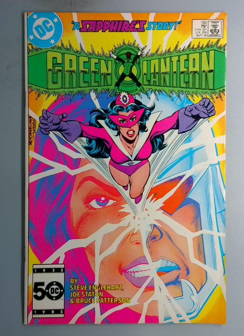 Green Lantern #192 Origin of Star Sapphire DC 1985