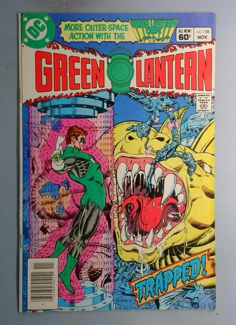 Green Lantern #158 Newsstand Edition DC 1982