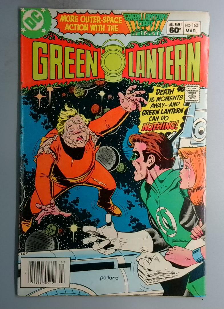 Green Lantern #162 1st Published Kurt Busiek Story Newsstand DC 1983