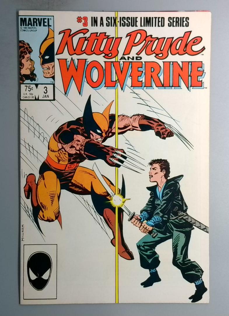 Kitty Pryde and Wolverine #3 VF- Marvel 1985
