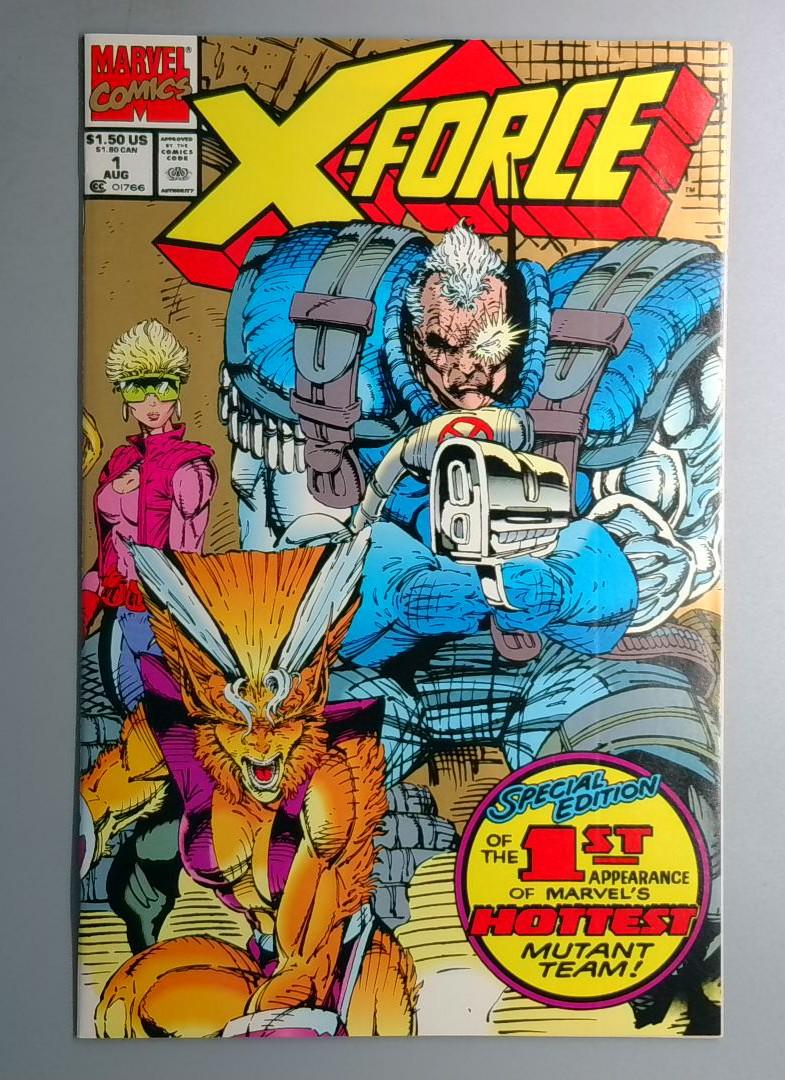 X-Force #1 2nd Print Gold Edition Marvel 1991
