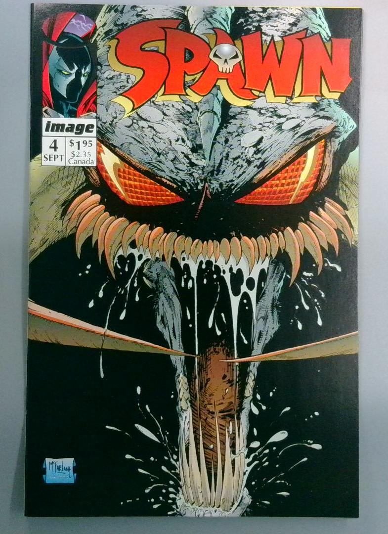 Spawn #4 NM- Violator Cover Image 1992