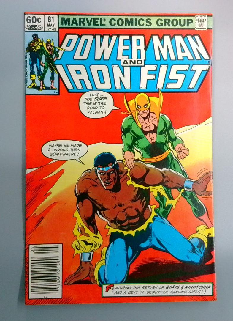 Power Man and Iron Fist #81 Newsstand Edition Marvel 1982