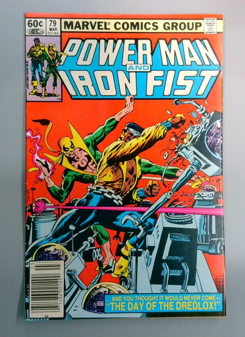 Power Man and Iron Fist #79 1st Appearance of Dredlox Newsstand Marvel 1982