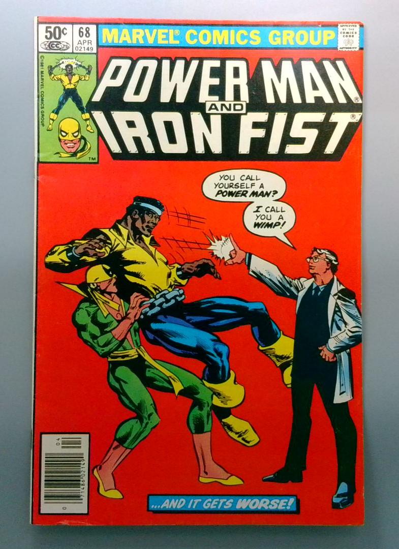 Power Man and Iron Fist #68 Newsstand Edition Marvel 1981