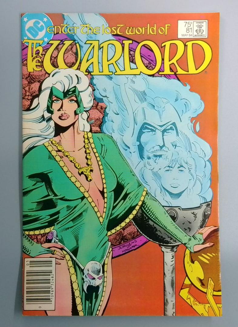 Warlord #81b Newsstand Edition DC 1984