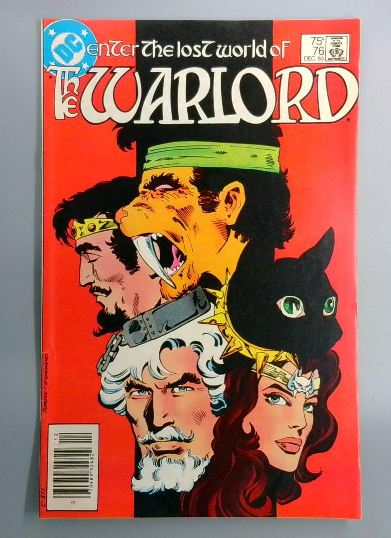 Warlord #76 Newsstand Edition DC 1983