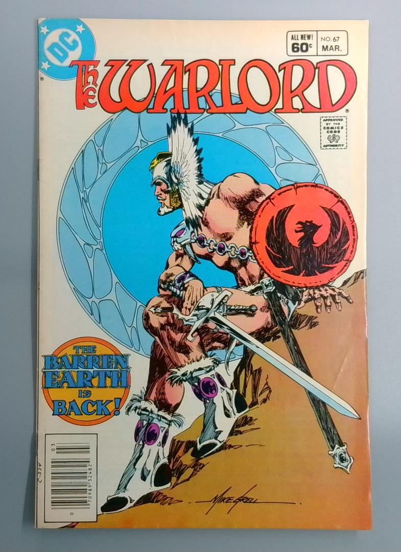 Warlord #67 Newsstand Edition DC 1983