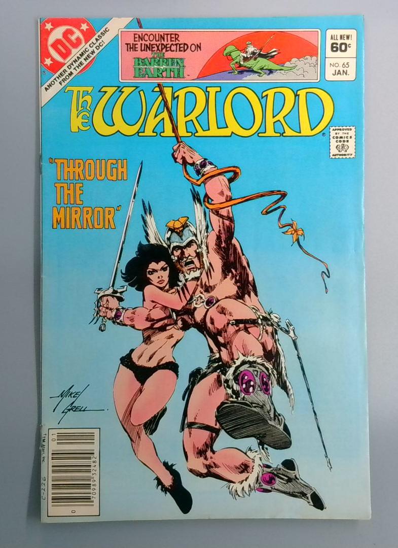 Warlord #65 Newsstand Edition DC 1982