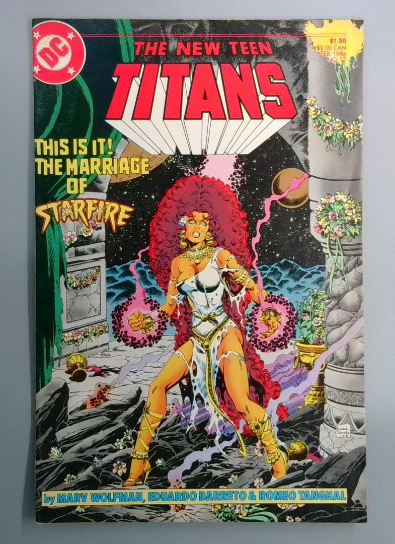 New Teen Titans #17 DC 1986