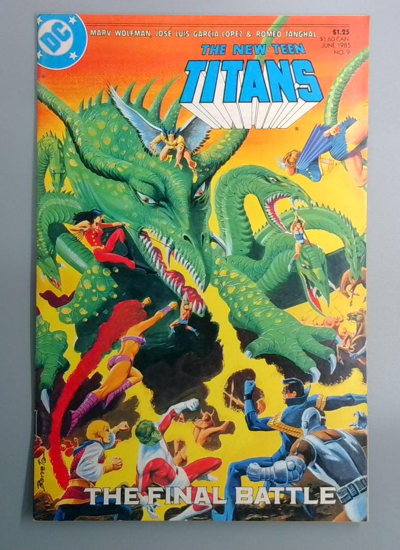 New Teen Titans #9 VF- DC 1985