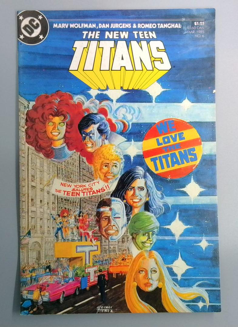 New Teen Titans #6 DC 1985