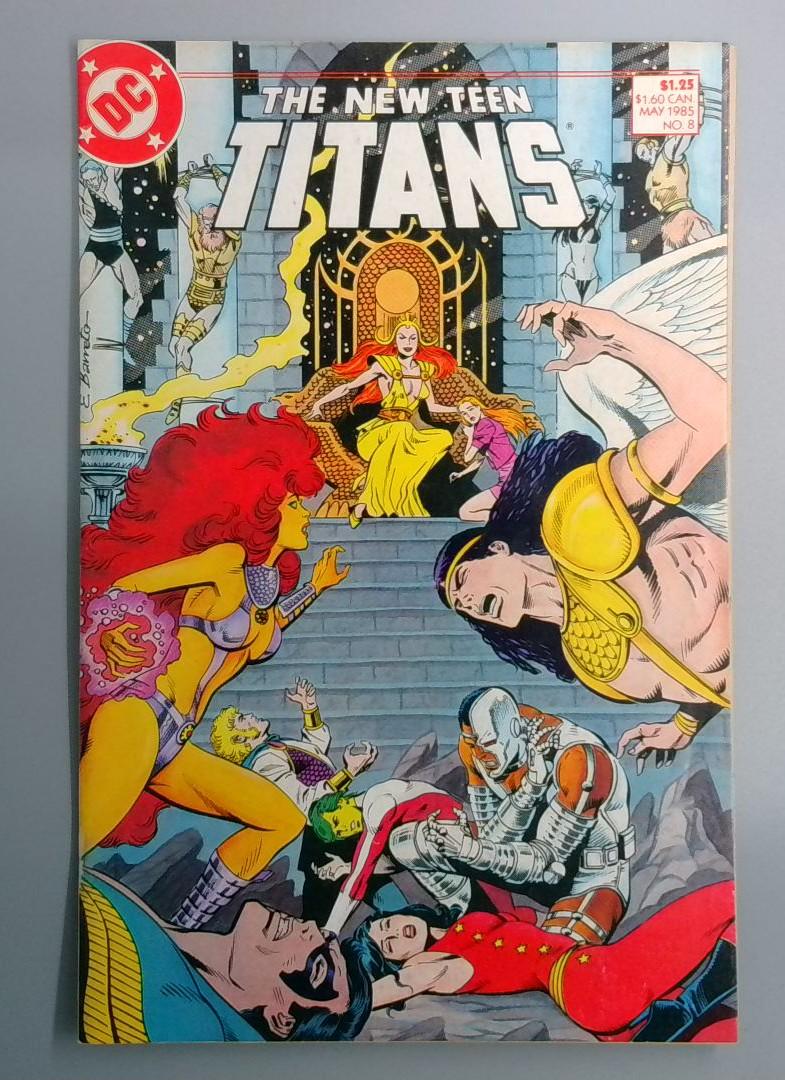New Teen Titans #8 DC 1985