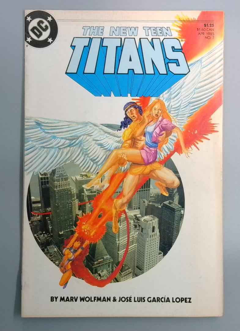 New Teen Titans #7 DC 1985