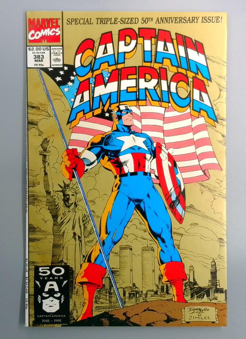 Captain America #383 NM Marvel 1991
