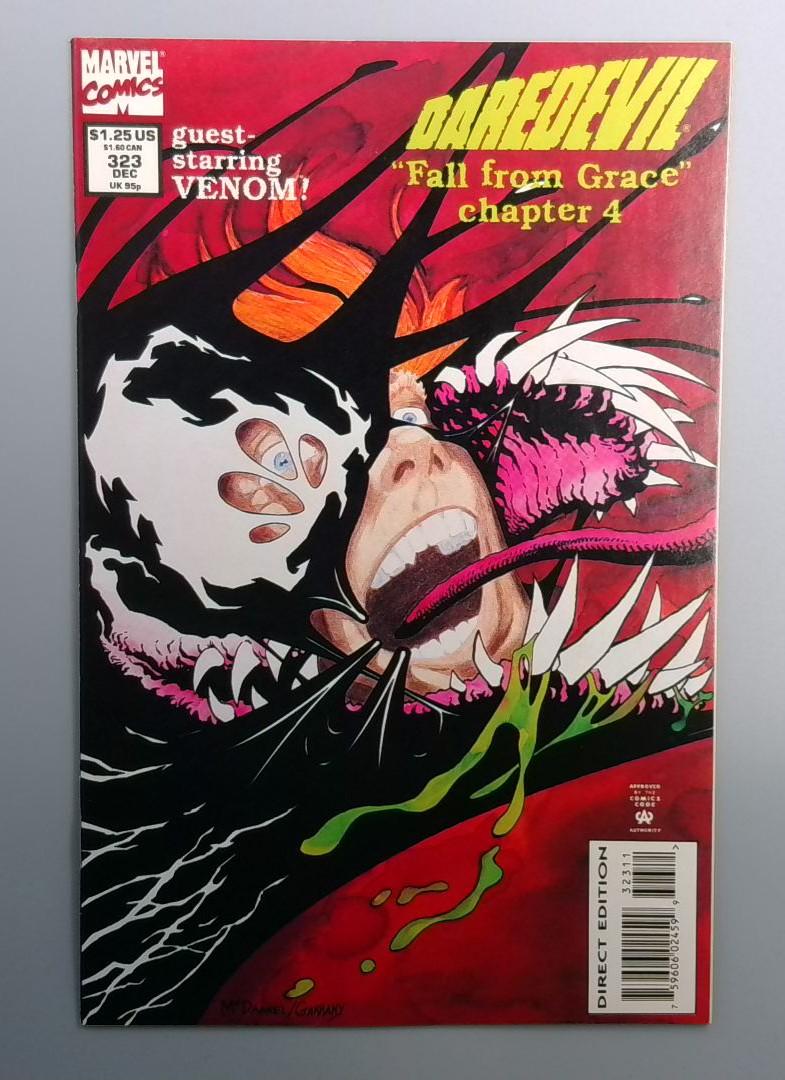Daredevil #323 NM Fall from Grace Part 4 Marvel 1993