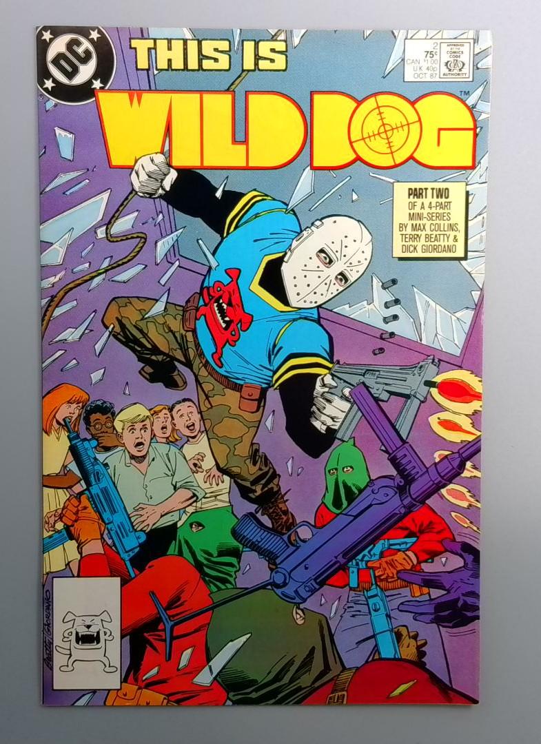 Wild Dog #2 VF+ DC 1987