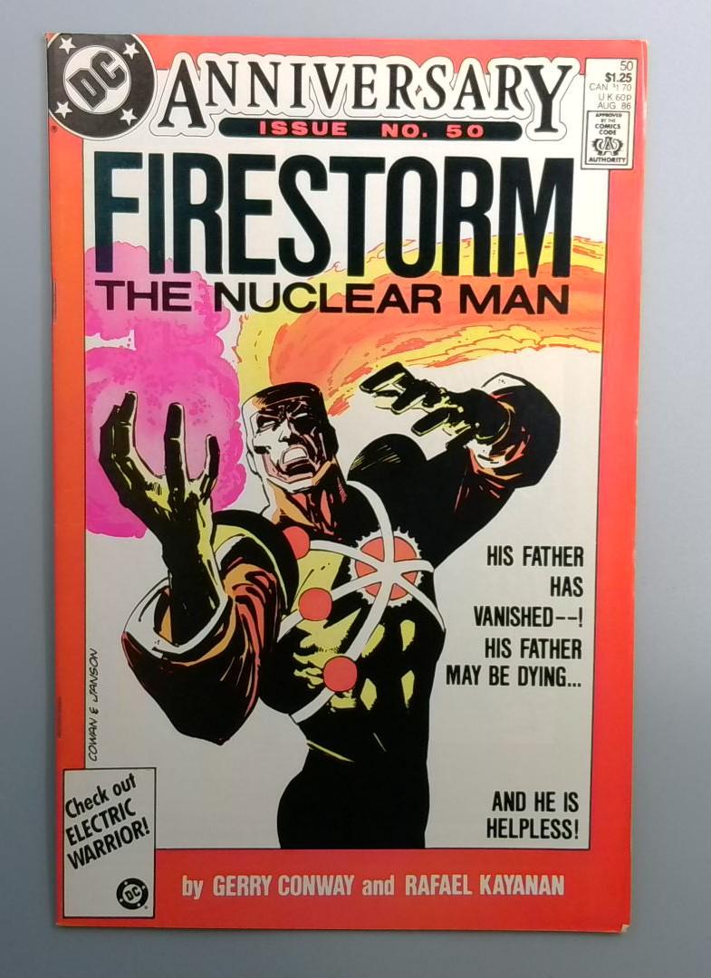 Fury of Firestorm #50 VF/NM DC 1986