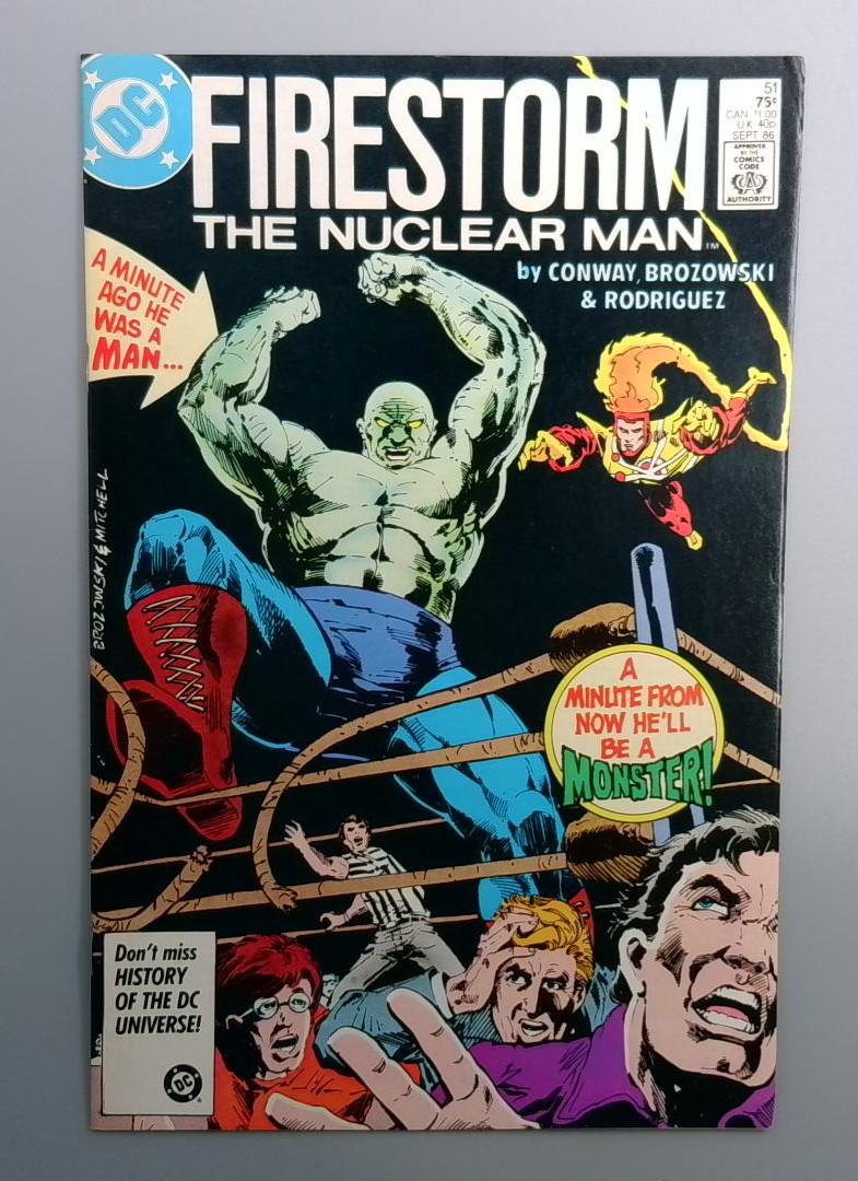 Fury of Firestorm #51 DC 1986