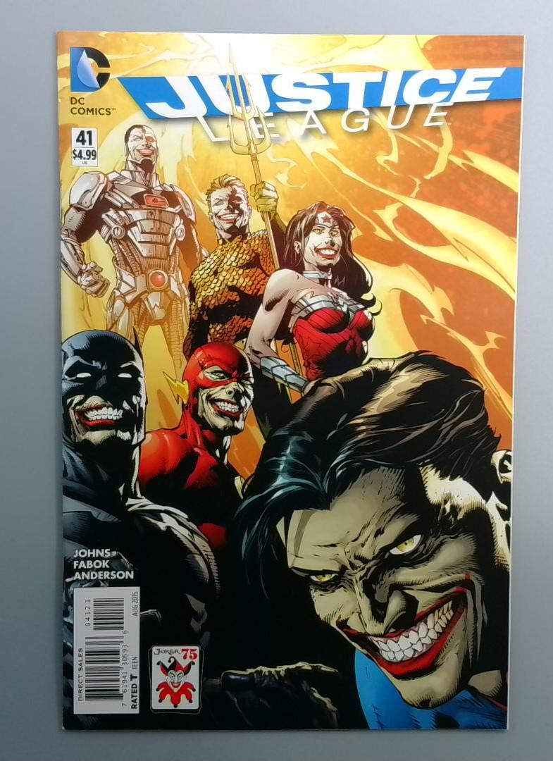 Justice League #41 NM Joker Cover Variant, DC 2015
