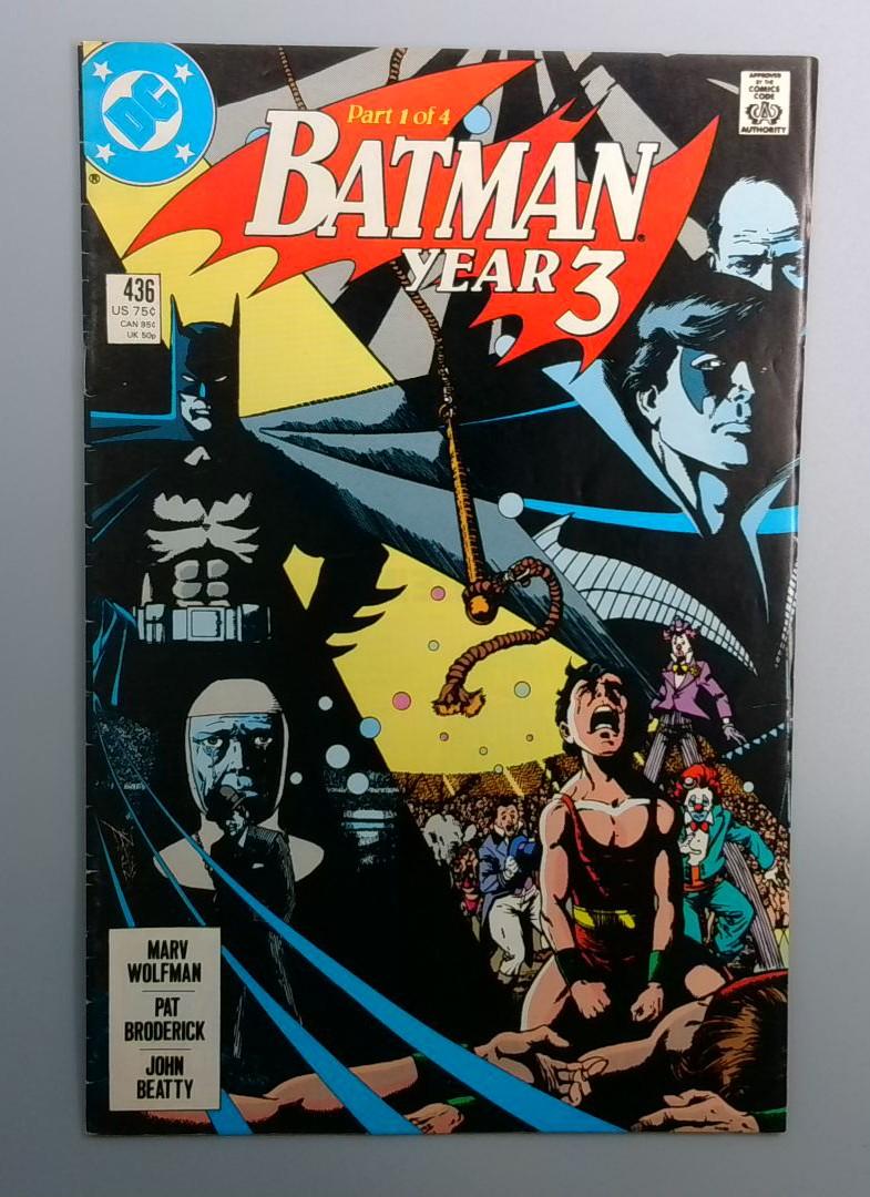 Batman #436 1st Appearance of Tim Drake DC 1989