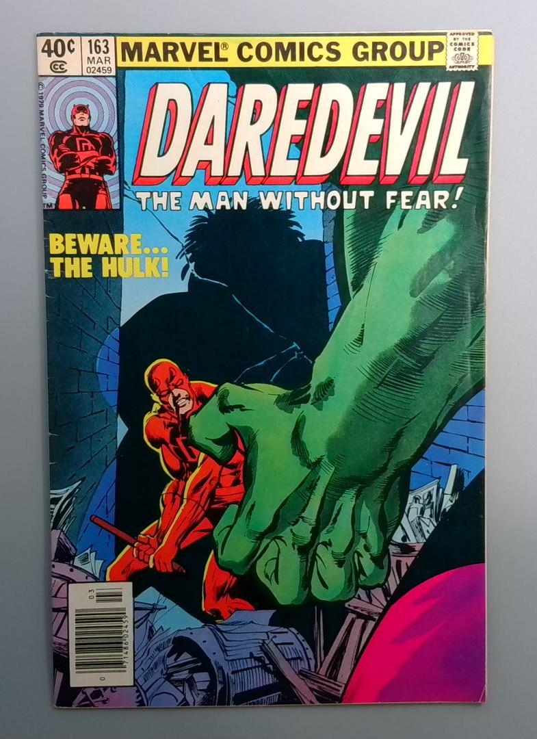 Daredevil #163 VG Newsstand Edition Marvel 1980
