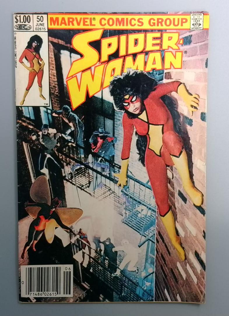 Spider-Woman #50 Newsstand Marvel 1982