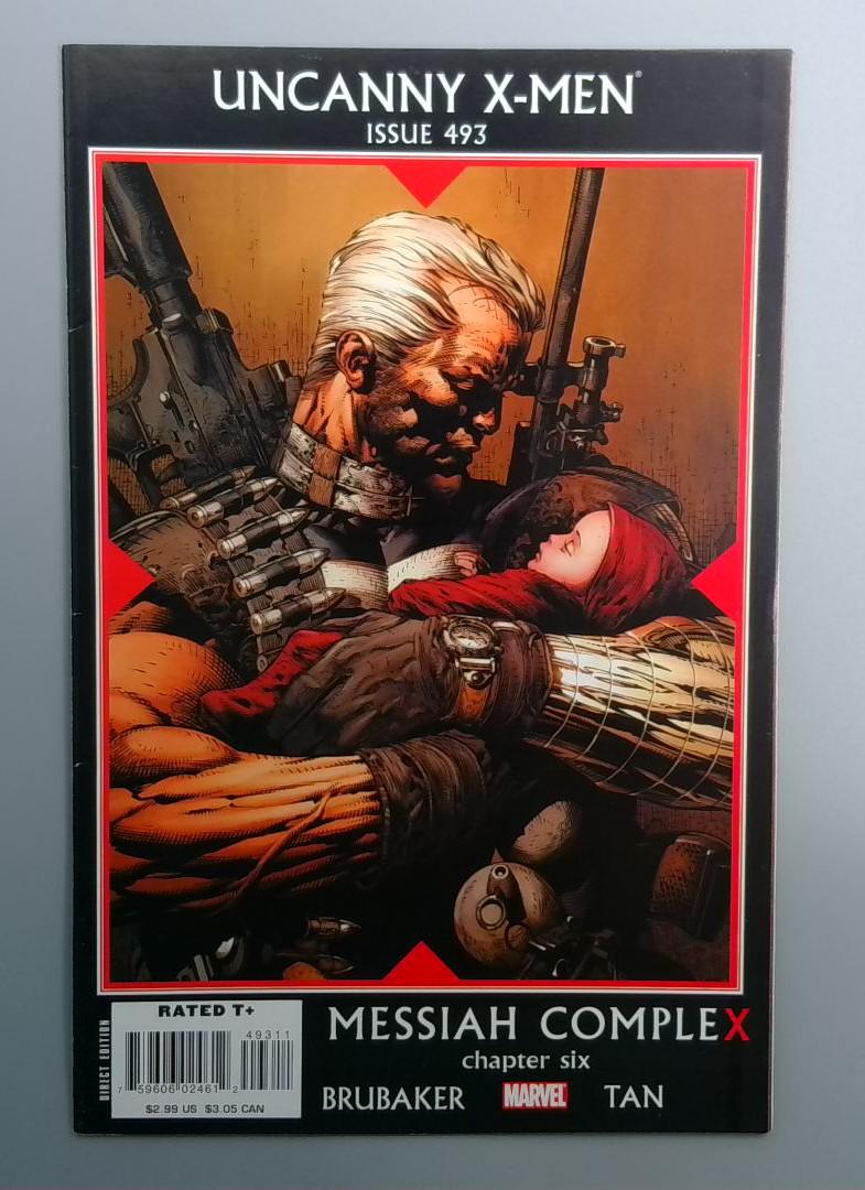 Uncanny X-Men #493 1st Team Appearance of New X-Force Marvel 2008