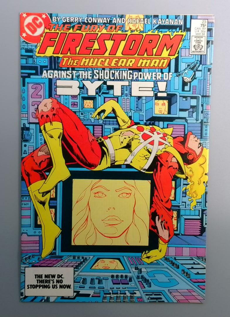 Fury of Firestorm #23 NM 1st Appearance of Felicity Smoak DC 1984