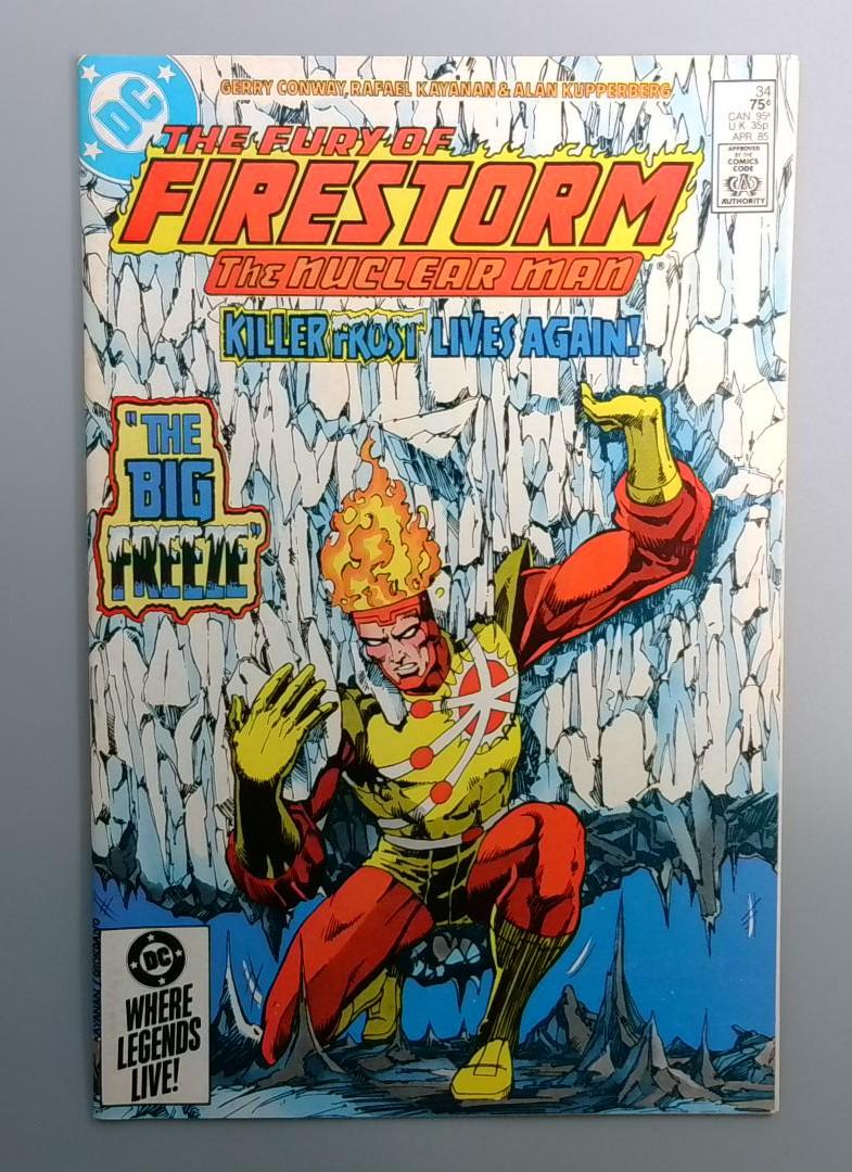 Fury of Firestorm #34 NM- DC 1985