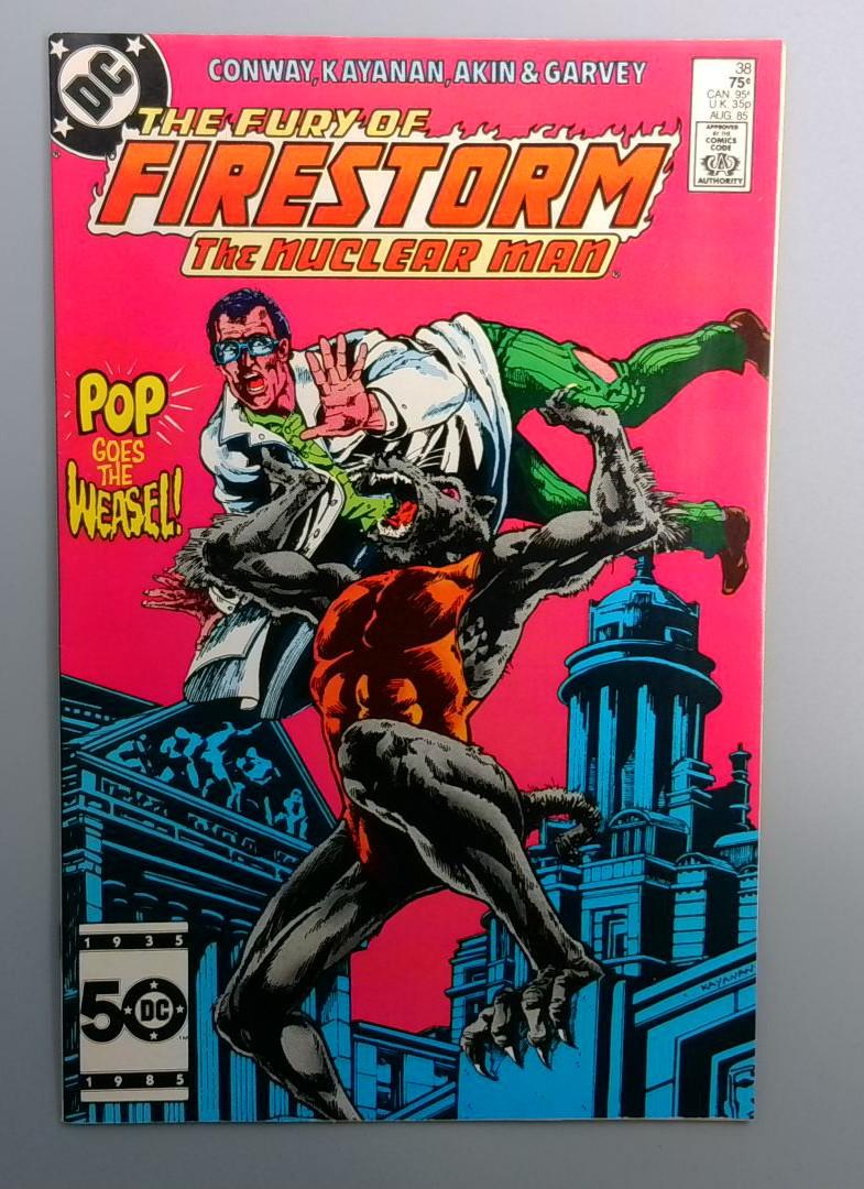 Fury of Firestorm #38 VF+ DC 1985