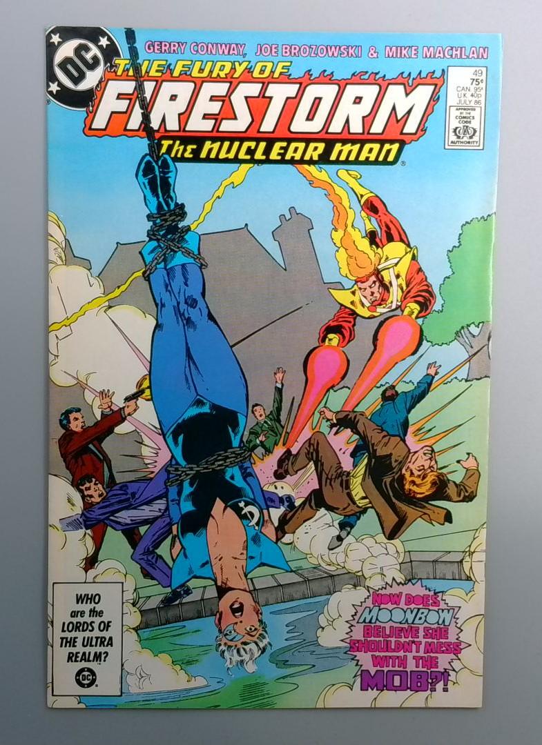 Fury of Firestorm #49 VF+ Moonbow, DC 1986