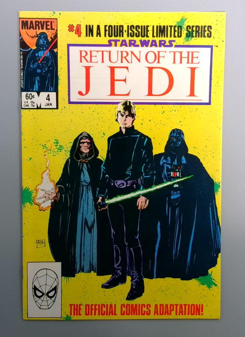 Star Wars Return of the Jedi #4 Marvel January 1984